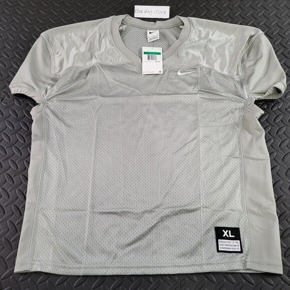 Nike Vapor Varsity Football Practice Gray Jersey Shirt Men's Sz XL 908729-057 - Picture 1 of 4